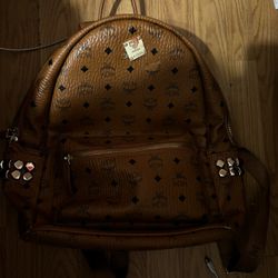 Mcm Stark Side Studs Backpack