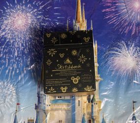 Disney Sketchbook Engagement Ring Box Ornament