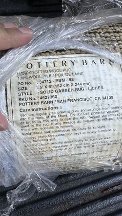 Pottery Barn Rug For Sale