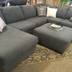 Brand New Jayceon Steel Sectional Oversized 