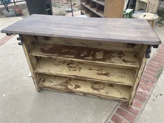 Old Wooden Shelf