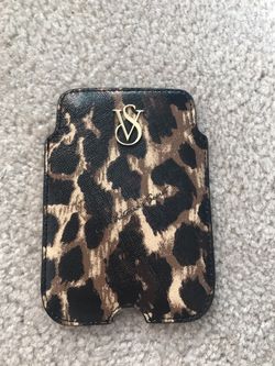 Victoria’s Secret leather gift card holder