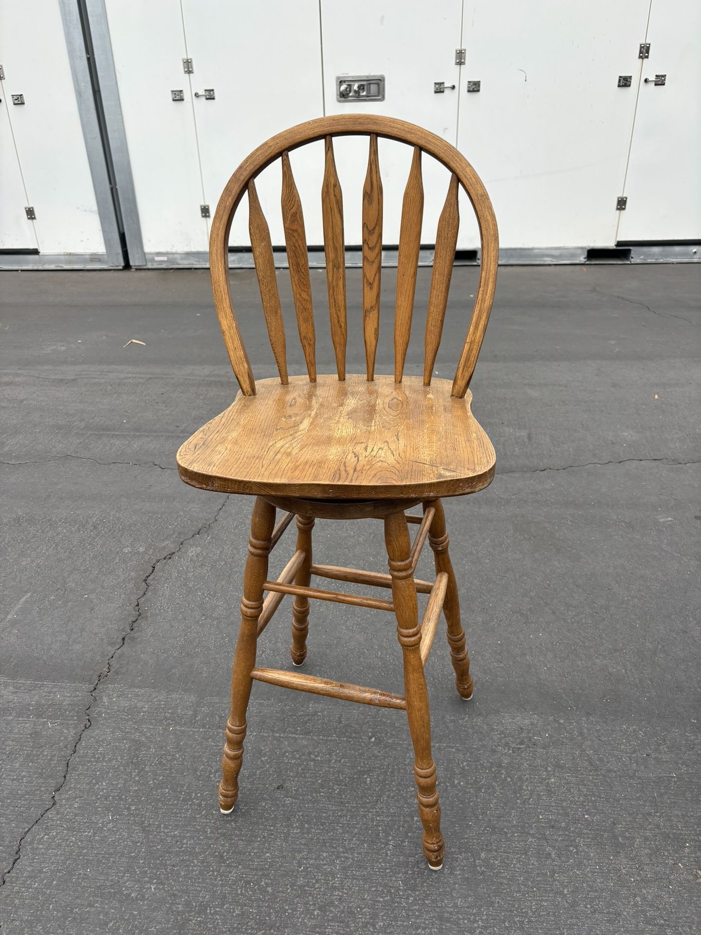 Wooden Bar Stool (available now)