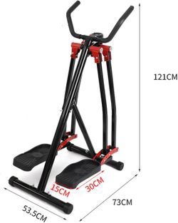 Step Machine, Smart Dashboard, Foldable Design, Comfortable Grip for Home Gym Workouts