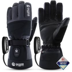 SAVIOR HEAT 3.0 Heated Ski Gloves for Men&Women