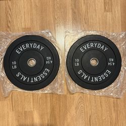 NEW 10 Pound 2” Olympic Weight Plates Pair
