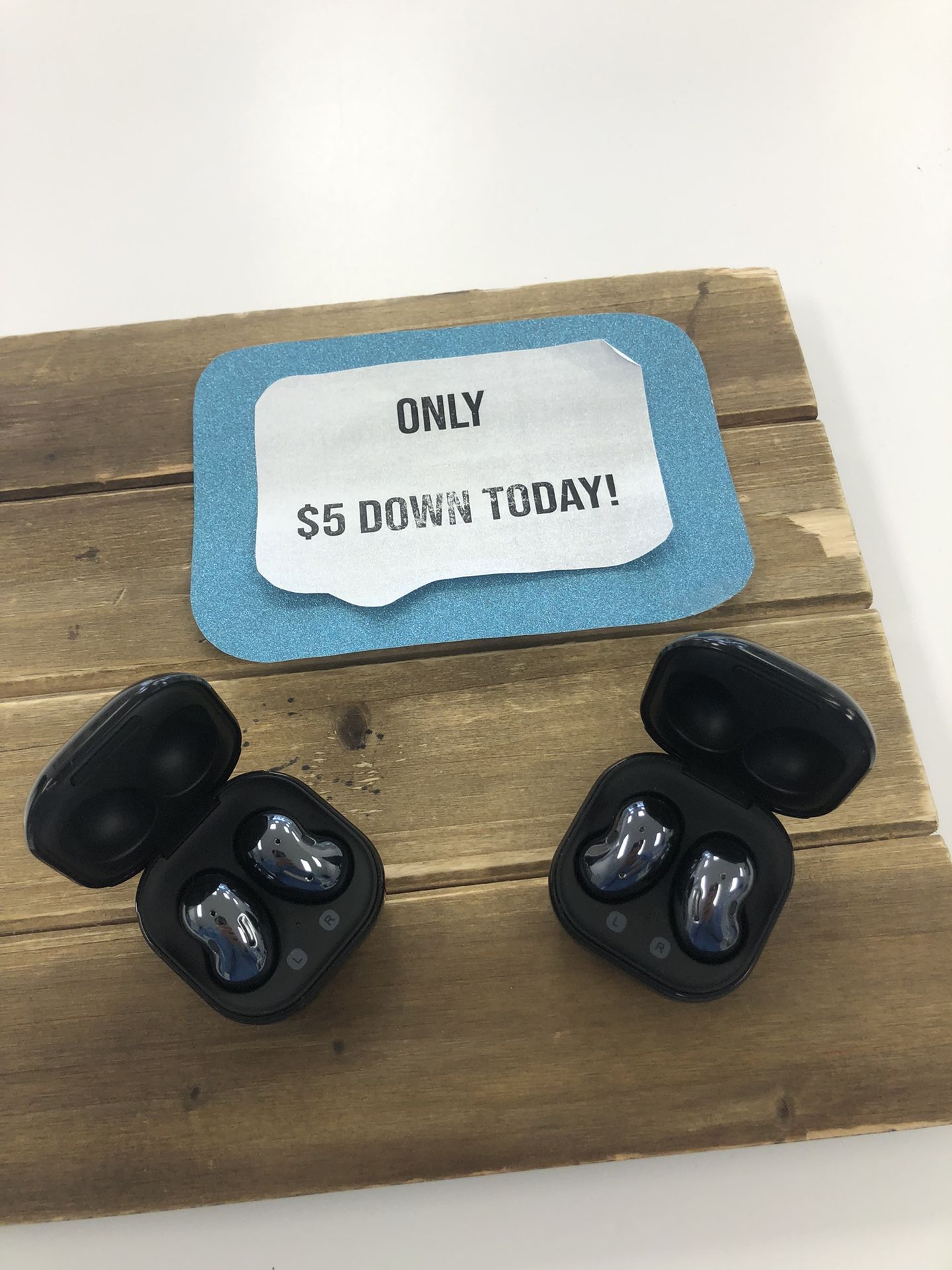 Samsung Galaxy Buds Live Headphones - $1 Down And Pay The Rest Later