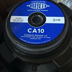 Eminence Legend CA10 Guitar And Bass Speaker
