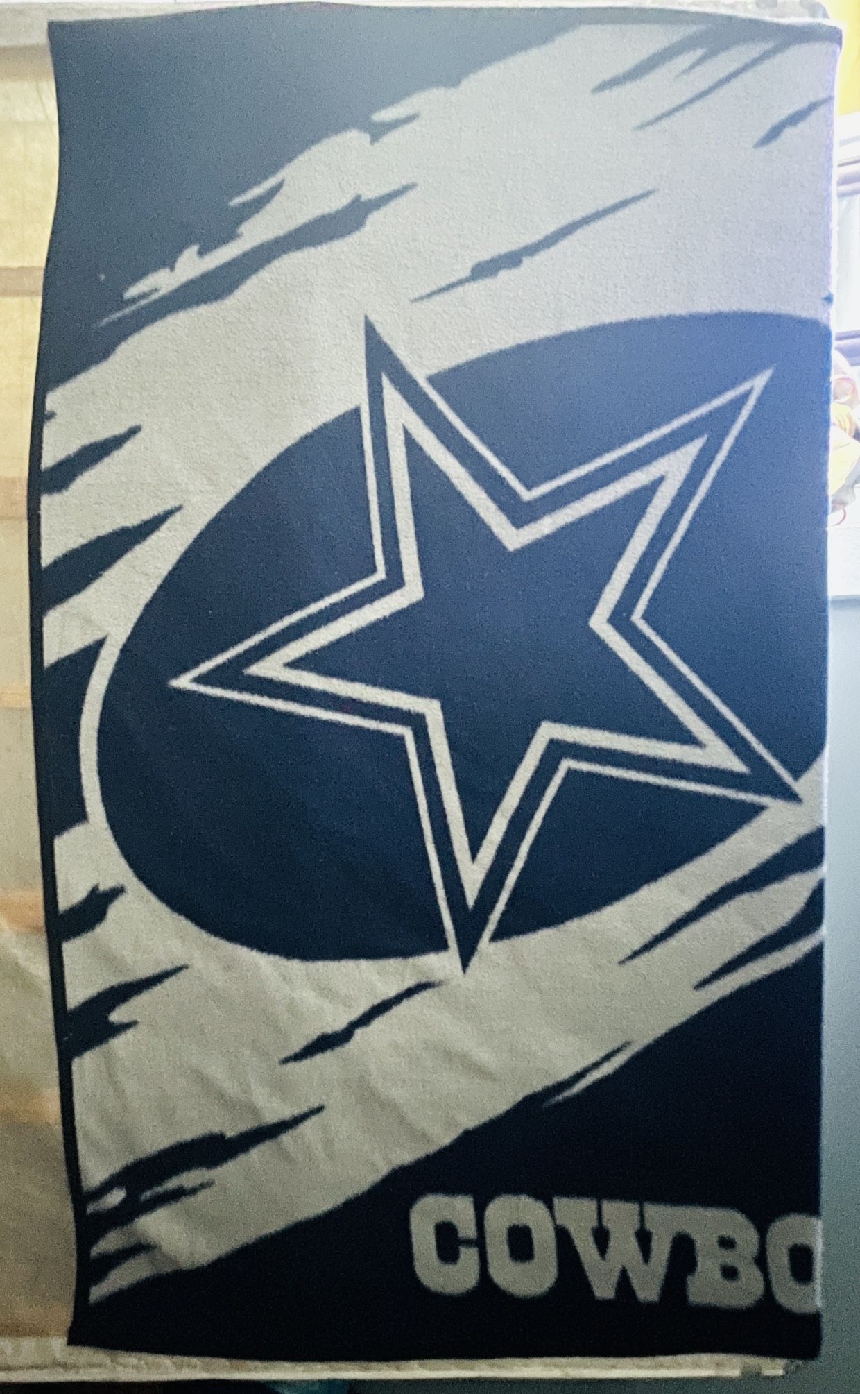 Car Window Flags Dallas Cowboys $5 Each And The 2 Smaller Ones Both For $5