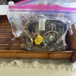 Huge Jewelry Lot Real And Costume Jewelry 