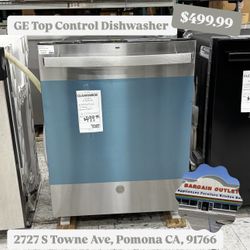 GE Top Control Dishwasher 