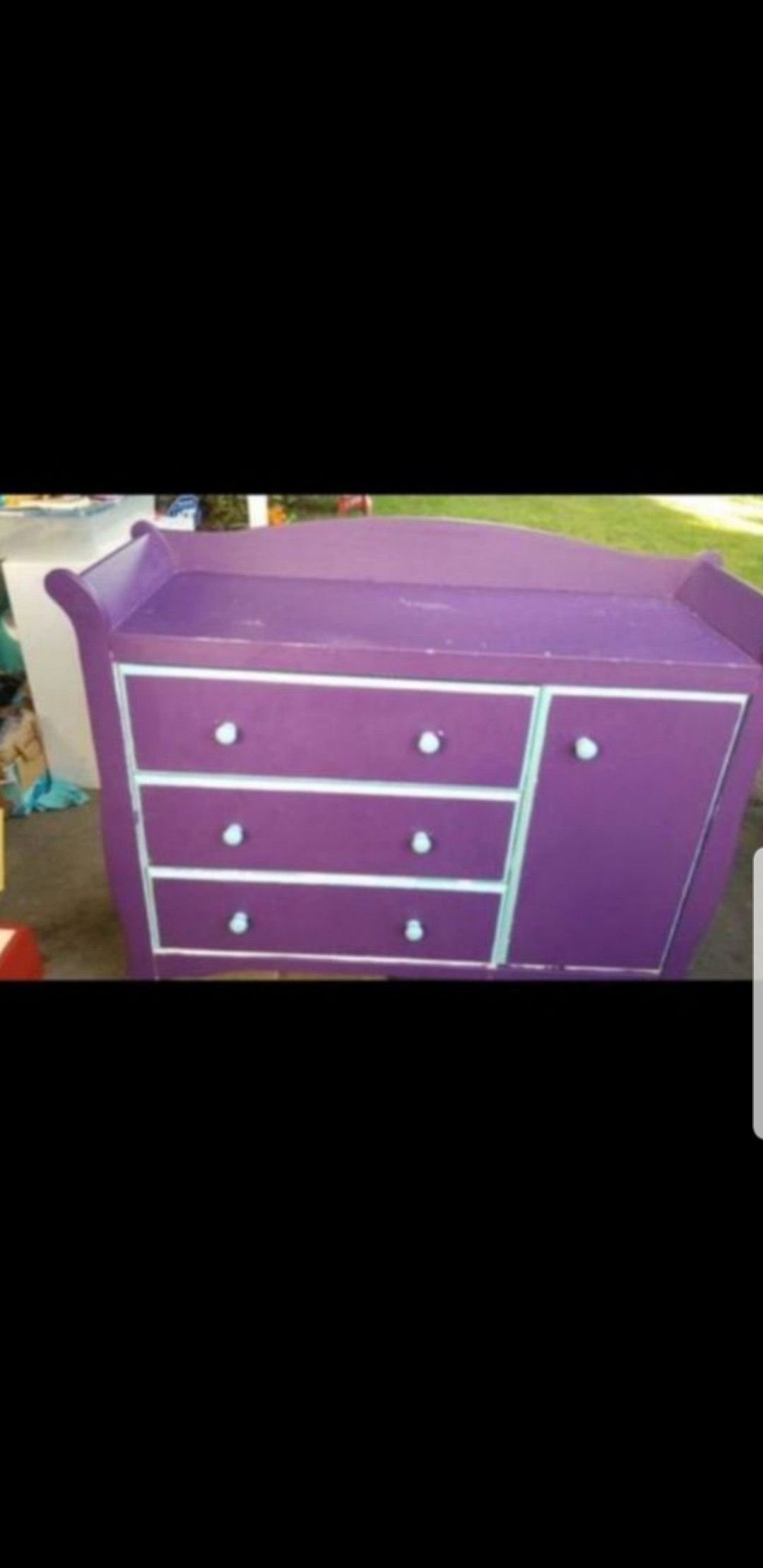 Changing table dresser