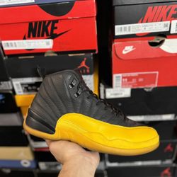 Jordan University Gold 12s size 9.5  USED But Clean