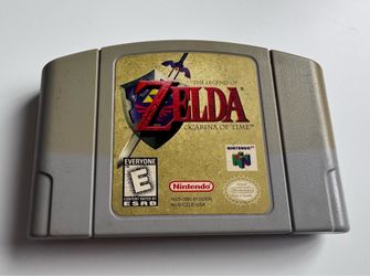 The Legend of Zelda: Ocarina of Time (Nintendo 64, 1998) Authentic Cartridge