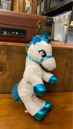 Plush unicorn