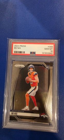 2023 prizm Bo Nix PSA 10