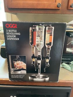 3 bottle liquor dispenser