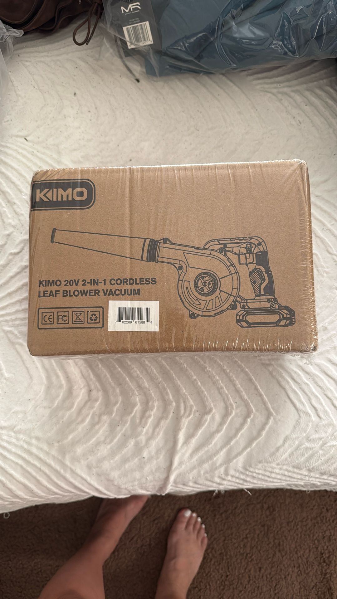 Kimo 20v 2-in-1 Cordless Leaf Blower Vacuum