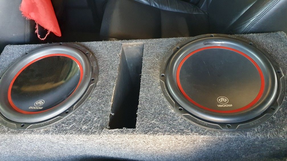 Db Drive Subwoofers 12s