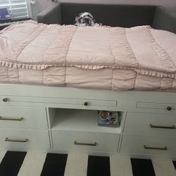 Pottery Barn Teen Clearly Captain’s Bed For Sale