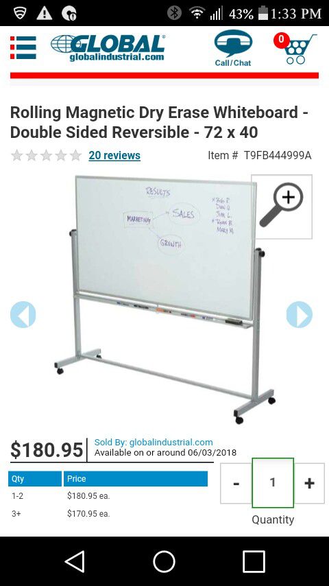 Digital whiteboard