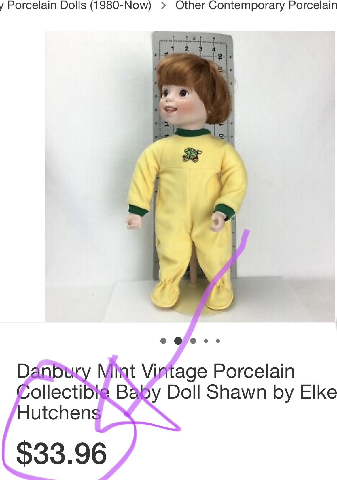 Cutest Collectible, Vintage Doll, Mint Condition