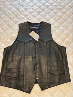 Leather Vest and Pants