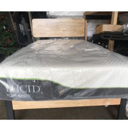 New In A Box FULL Size Platform Bed Frame ( Mattress NOT Included )