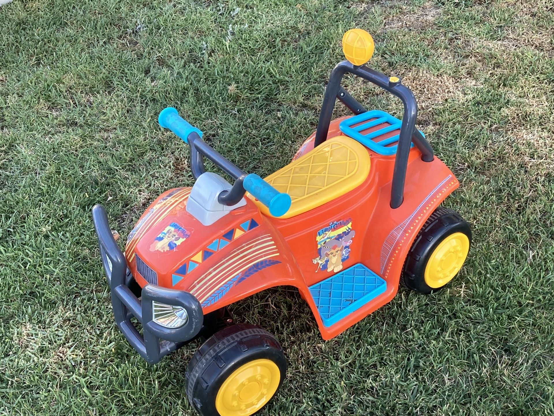 Lion Guard Toy Car/Quad