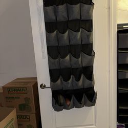 Closet Organizer Hangs On Door