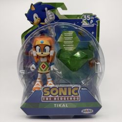 TIKAL with Master Emerald 35th Anniversary SONIC The Hedgehog Jakks Figure