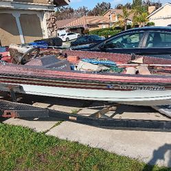 Ranger Bass Boat With Trailer,Mercury 115 Hp Outboard Motor .$