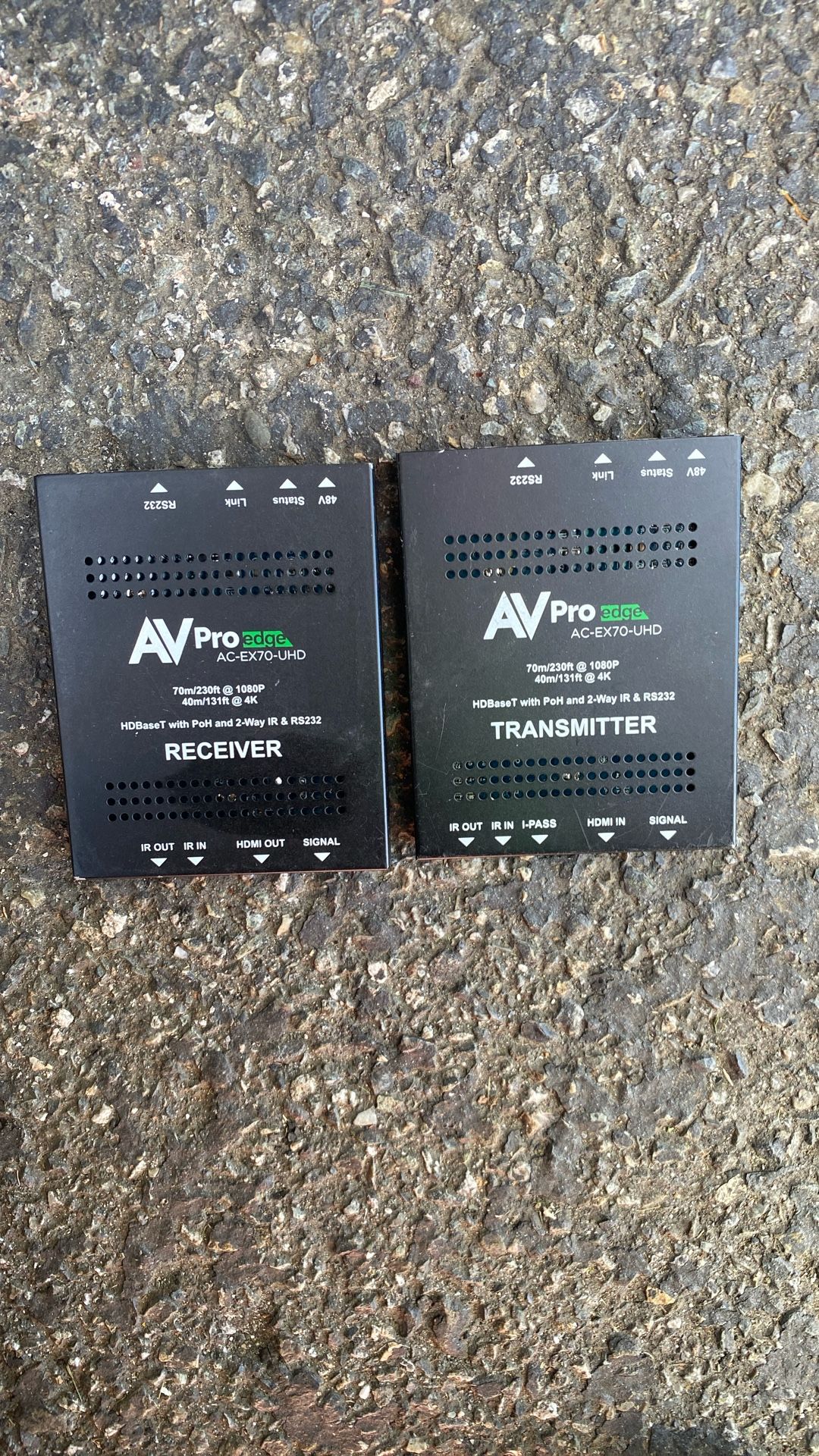 AV Pro Edge Ac- Ex70-UHD Transmitter & Reciever