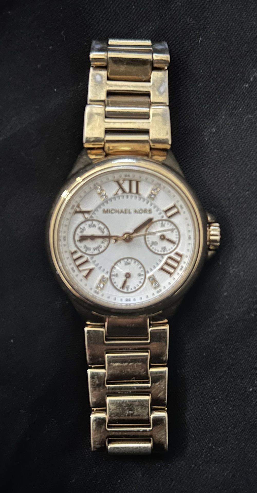 Gold Plated; Stainless Steel Michael Kors Watch