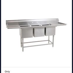 Commercial Sink Stainless Steel  