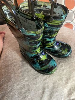 Size 5 baby boy rain boots