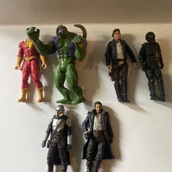 Randomly action figures 