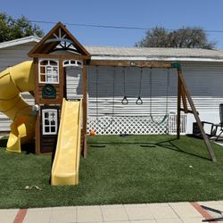 Kidcraft Wooden Swing Set 