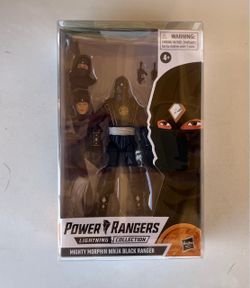 Power Rangers Lightning Connection : MMPR Ninja Black Ranger