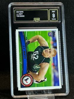 2011 Topps 🔥 J.J. Watt 🔥 Rookie GMA 9 Mint 💎 - Houston Texans