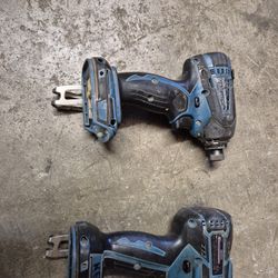 2 Makita 18 Volts Impact Drills For Sale Works Great 