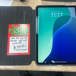 iPad Pro 2nd Gen 25GB WIFI & CELL UNLOCKED