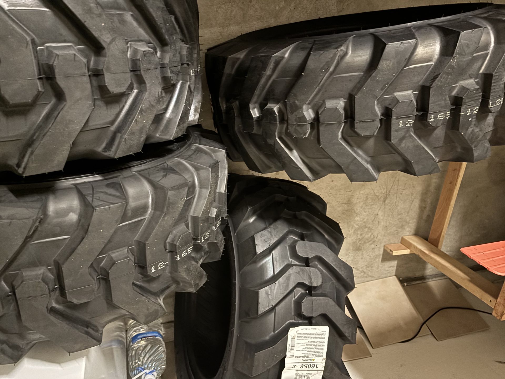 4 Bobcat tires 12-16.5 $780