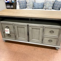 New 62” TV Console — CLEARANCE 