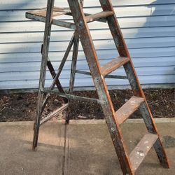 Old Wooden Ladder 