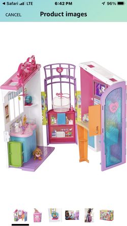 New Barbie Pet Care Center Folding Vet Clinic