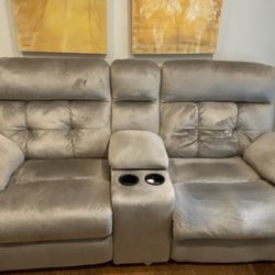 Free power reclining loveseat 