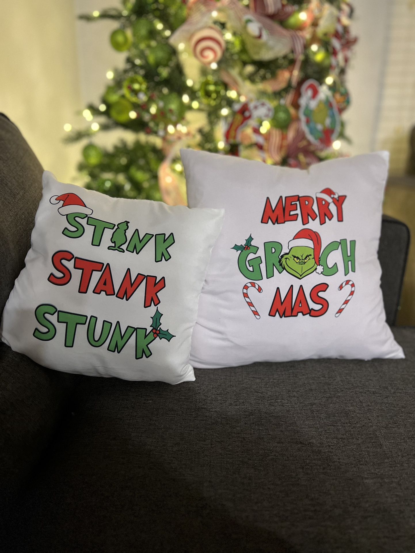 Grinch Pillow Cases