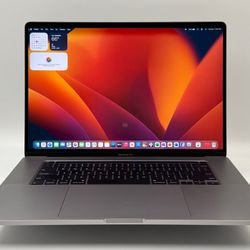 2019 16” i7/16GB/512GB MacBook Pro AMD 5300M