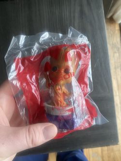 McDonald's Marvel Studios Heroes Potted Groot Happy Meal toy. 
